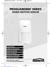Marmitek MS845 User Manual