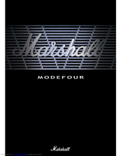 Marshall Amplification Modefour MF400A Brochure