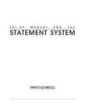 MartinLogan Speaker System User Manual