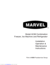 Marvel 6CIM-SS-F Installation, Operation & Maintenance Instructions Manual