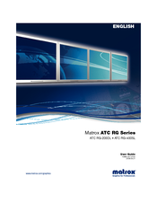 Matrox ATC RG-200DL User Manual