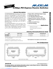 Maxim MAX4888A Specifications