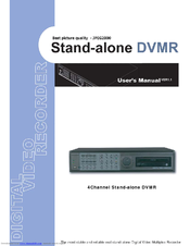 Maxtor 4Channel Stand-alone DVMR User Manual