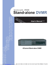 Maxtor 4 Channel Stand-alone DVMR User Manual