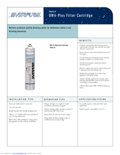 Everpure OW4-Plus EV9635-01 Specification Sheet