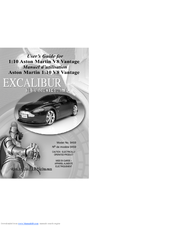 Excalibur Aston Martin V8 Vantage 9459 User Manual