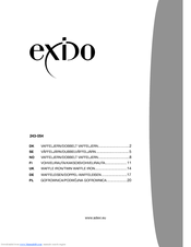 Exido 243-054 User Manual