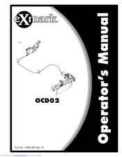 Exmark OCD02 Operator's Manual