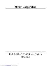 3Com PathBuilder S200 Series Owner's Manual