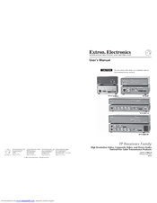 Extron electronics TP R 15HD A User Manual