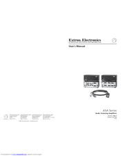 Extron electronics ASA Series User Manual