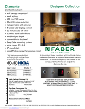 Faber Diamante DIAM36SS Specifications