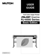 MUTOH Falcon Graphics RJ-6000 Series User Manual