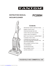 Fantom FC285H Instruction Manual