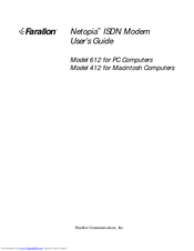 Farallon Netopia 612 User Manual