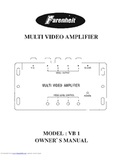 Farenheit VB 1 Owner's Manual