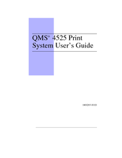 QMS 4525 Print System User's Manual