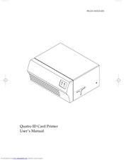 Fargo Electronics Quatro Quatro ID Card Printer User Manual