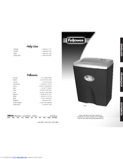 Fellowes PS-8C Instructions Manual