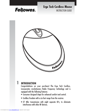 Fellowes Cordless Instruction Manual