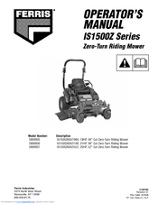 Ferris IS1500Z Series Manuals | ManualsLib