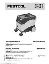 Festool CT 22 E HEPA Manuals | ManualsLib