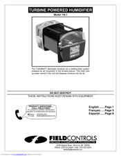 Field Controls TB-1 User Manual