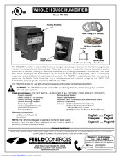 Field Controls TM-2000 Instruction Manual