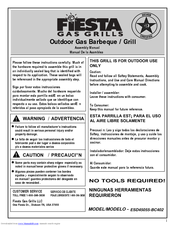 Fiesta ESD45055-BC402 Assembly Manual