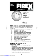 Firex Model PB Manual