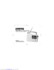 First Alert WX-17 User Manual
