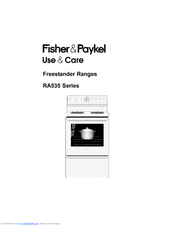 Fisher & Paykel RA535 Series Use & Care Manual