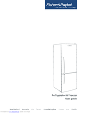 Fisher & Paykel Refrigerator & Freezer User Manual