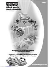 Fisher-Price Mix & Match Musical Mobile H9998 User Manual