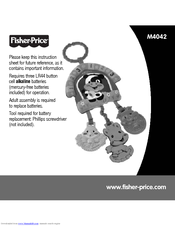 Fisher-Price M4042 Instruction Sheet