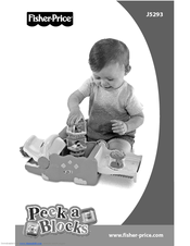 Fisher-Price PEEK A BLOCKS J5293 Instruction Sheet
