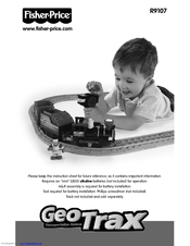 Fisher-Price GEOTRAX R9107 Instruction Sheet