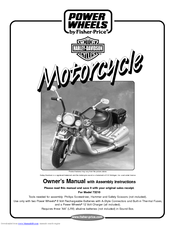 Fisher-Price Harley-Davidson Motorcycle 73210 Owner's Manual & Assembly Instructions