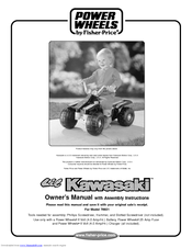 Fisher-Price Lil Kawasaki 76921 Owner's Manual With Assembly Instructions