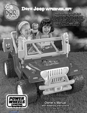Fisher-Price Power Wheels Dora Jeep Wrangler Owner's Manual & Assembly Instructions