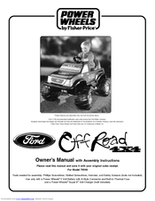 Fisher-Price OFFROAD 75548 Owner's Manual & Assembly Instructions