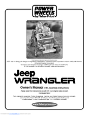 Fisher-Price Jeep Wrangler 78537 Owner's Manual & Assembly Instructions