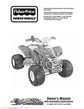 fisher price power wheels monster traction