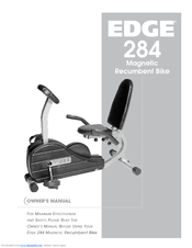 Fitness Quest Edge 284 Owner's Manual