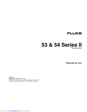 Fluke 53 Manual De Uso