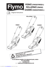 Flymo EASIMO EM032 Original Instructions Manual