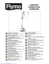 Flymo CONTOUR POWER PLUS CORDLESS CCT25 Important Information Manual