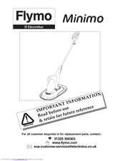 Flymo MINIMO Important Information Manual