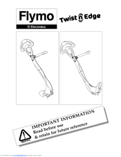 Flymo Twist n Edge Trimmer Owner's Manual