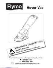 Flymo Hover Vac 511969202 Operating Manual